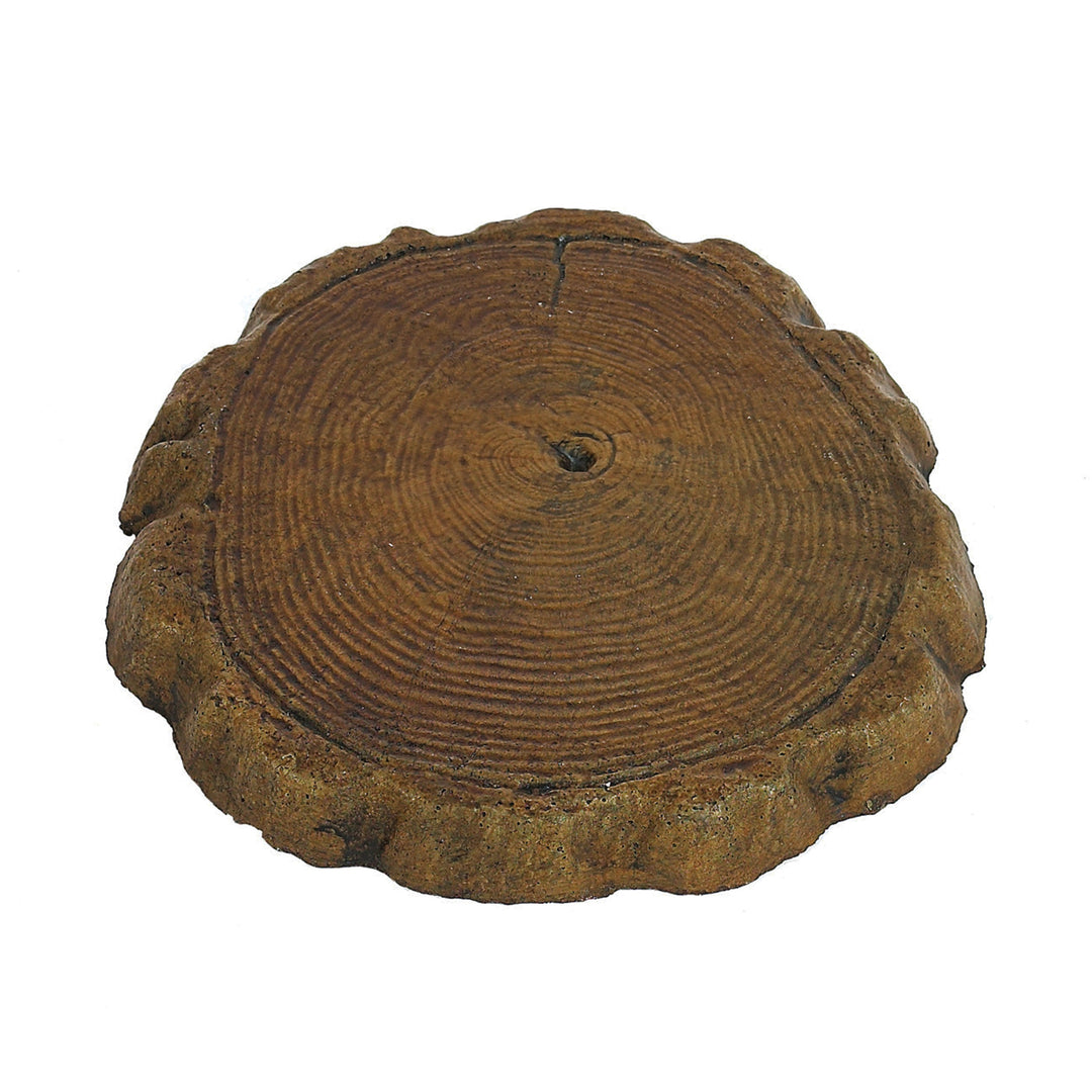 Log Stepping Stone 19" W 2" H