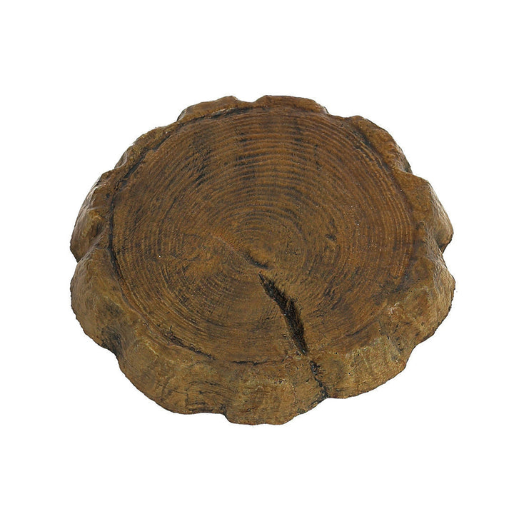 Log Stepping Stone 13" W 2" H