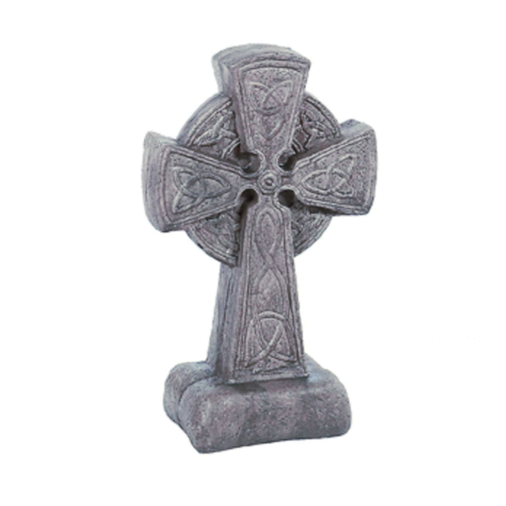 Celtic Cross Statue, Medium Flint