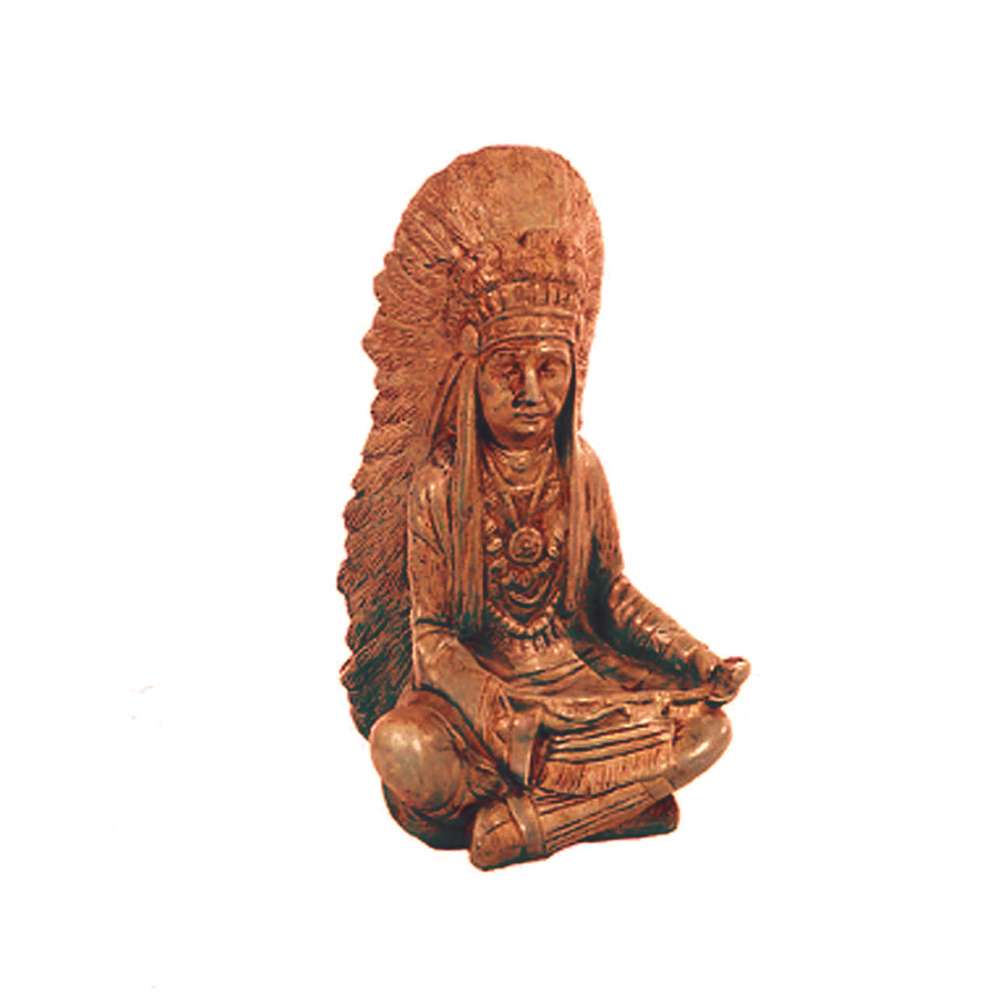 Chief Peace Pipe Statue
