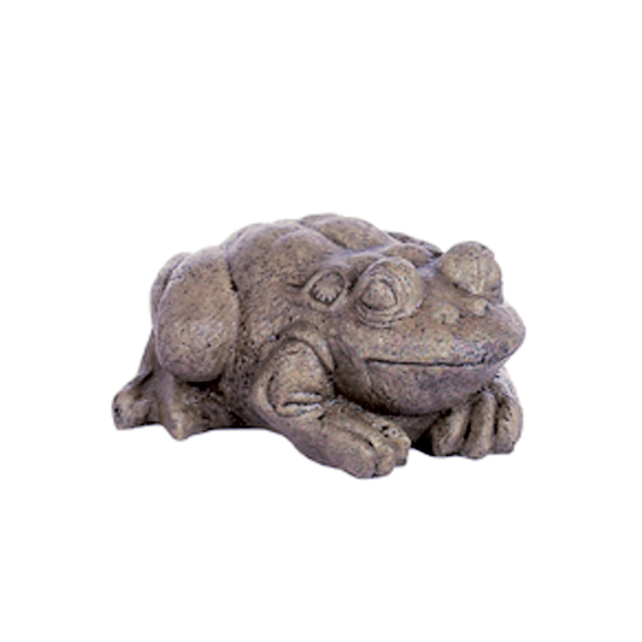 Bullfrog Statue Fawn