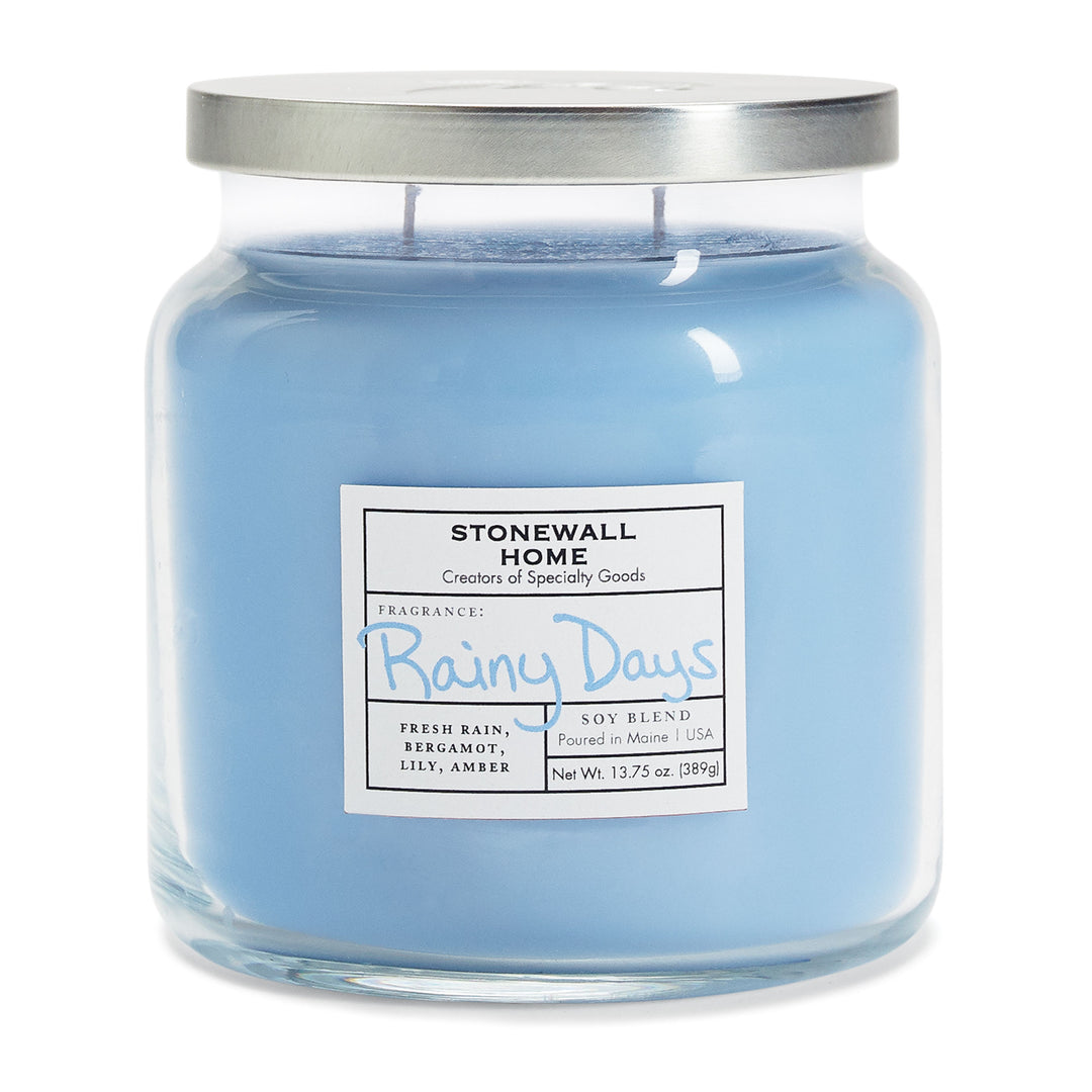 Stonewall Home Rainy Days Candle 13.75 Ounces