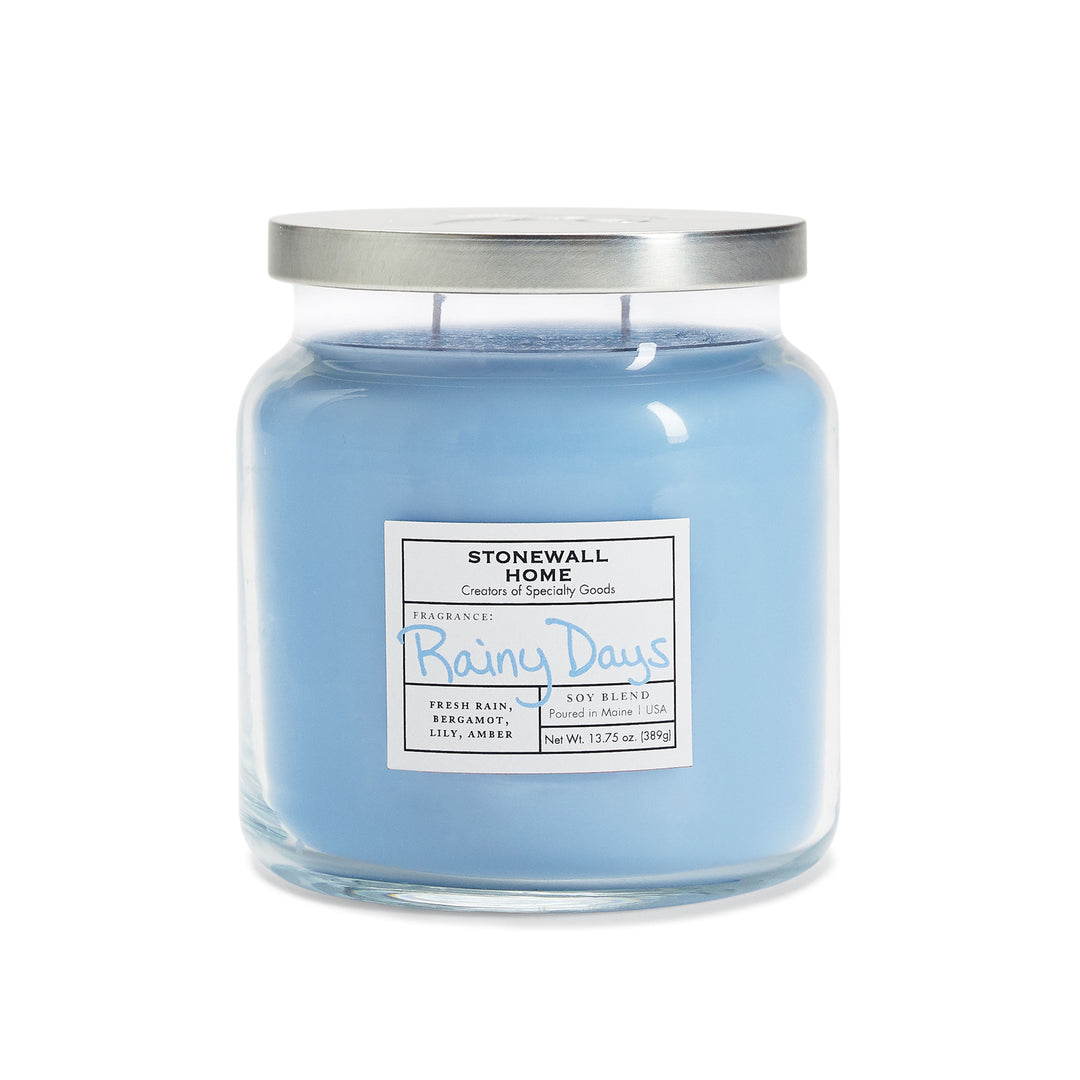 Stonewall Home Rainy Days Candle 21 Ounces