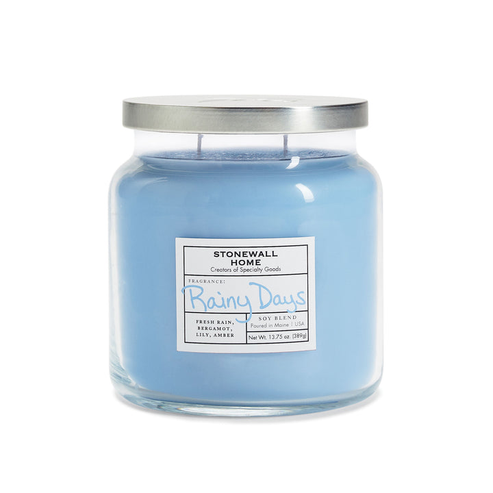 Stonewall Home Rainy Days Candle 21 Ounces