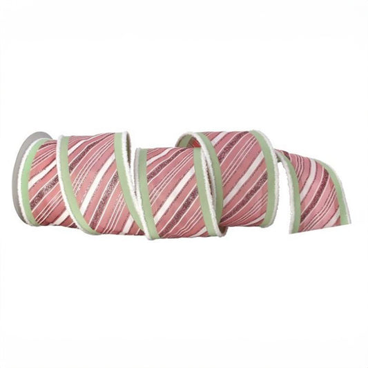 Peppermint Stripe Ribbon