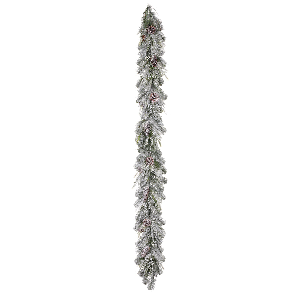 Frosted Spruce Garland 12 inches