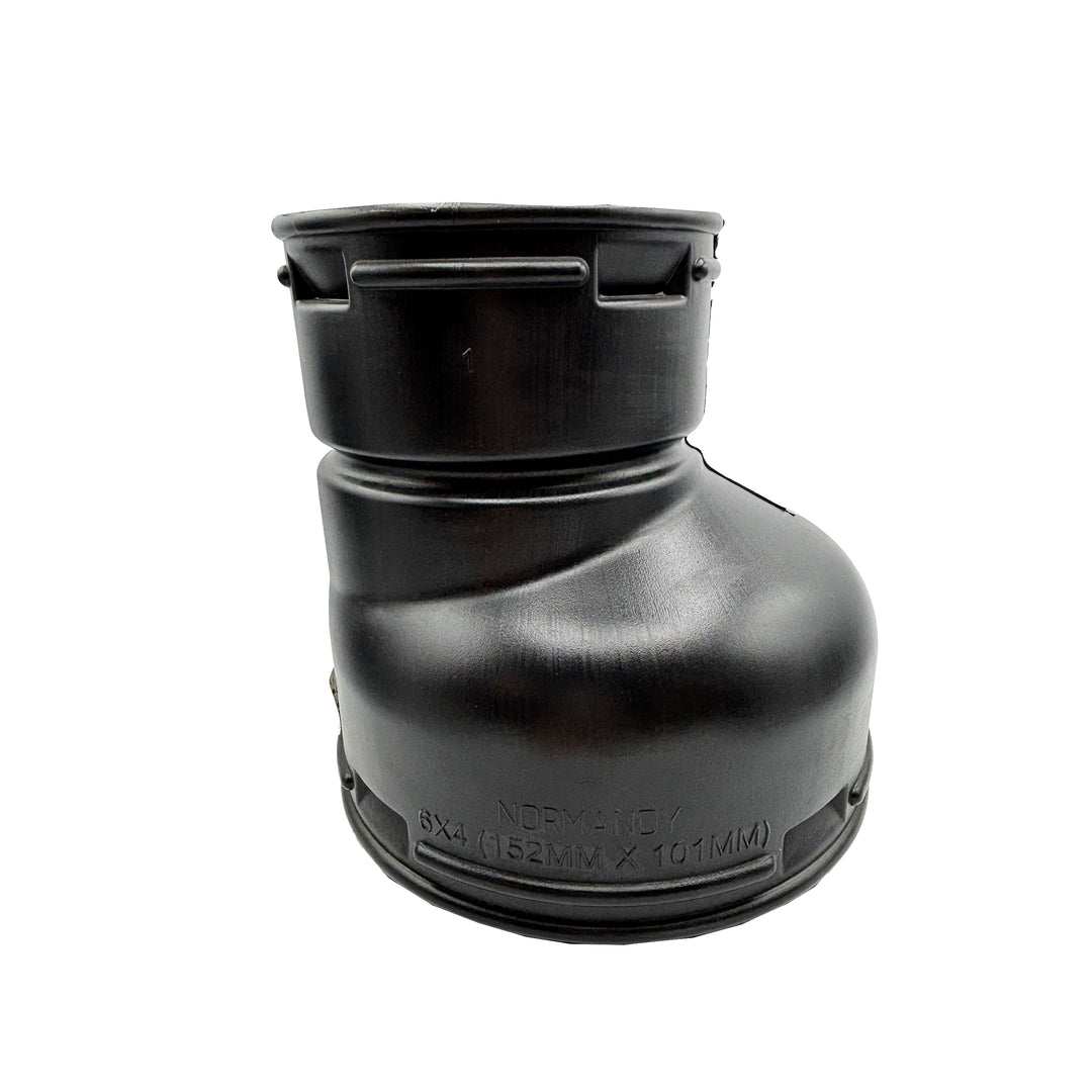 Black Corrugated Pipe DWall Reducer Fitting