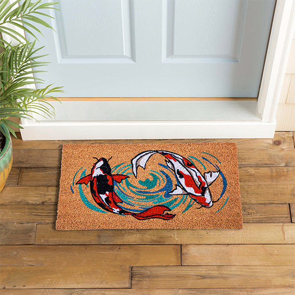 Koi Fish Coir Mat