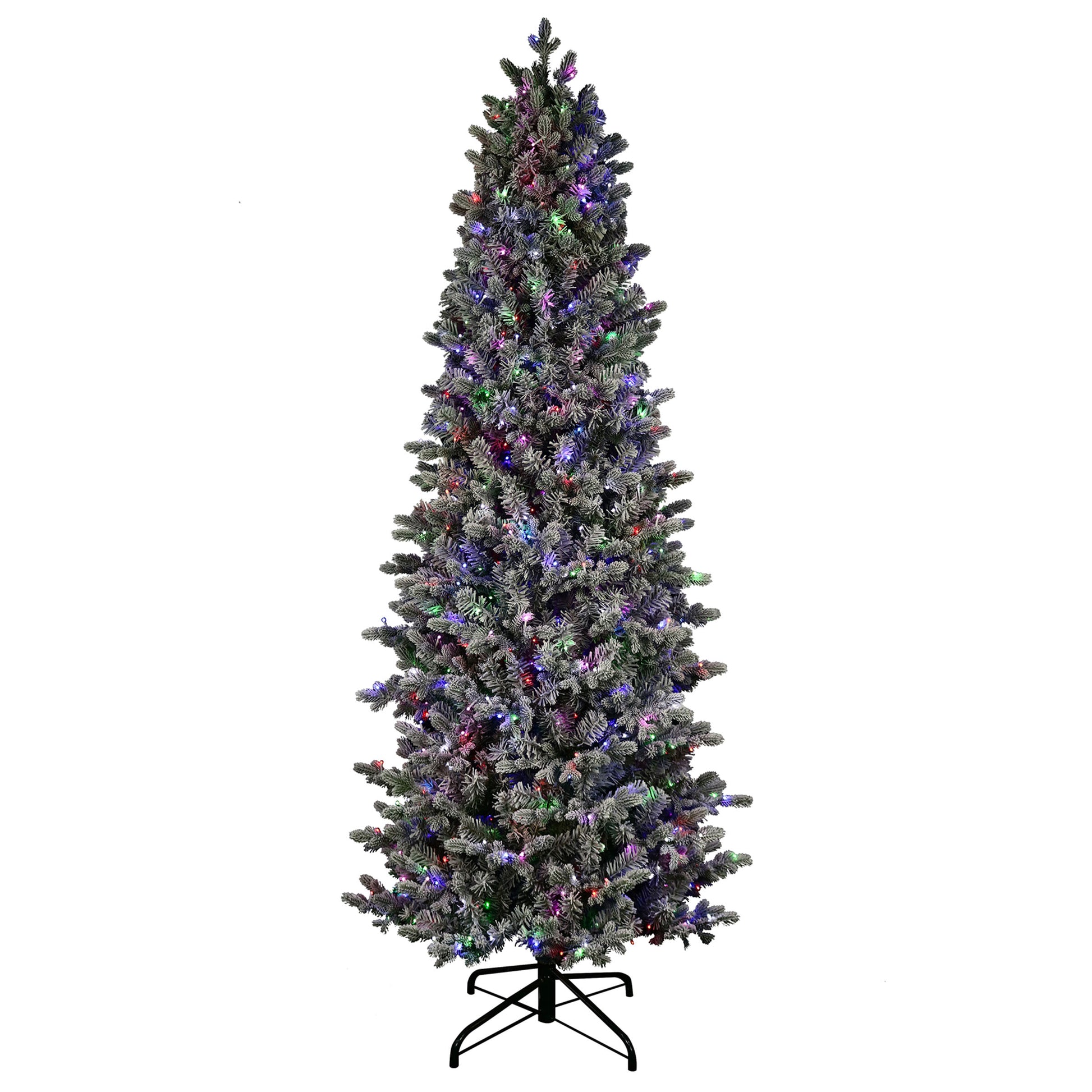 Noble Pole Fir Flocked Life-Like Tree 7.5'