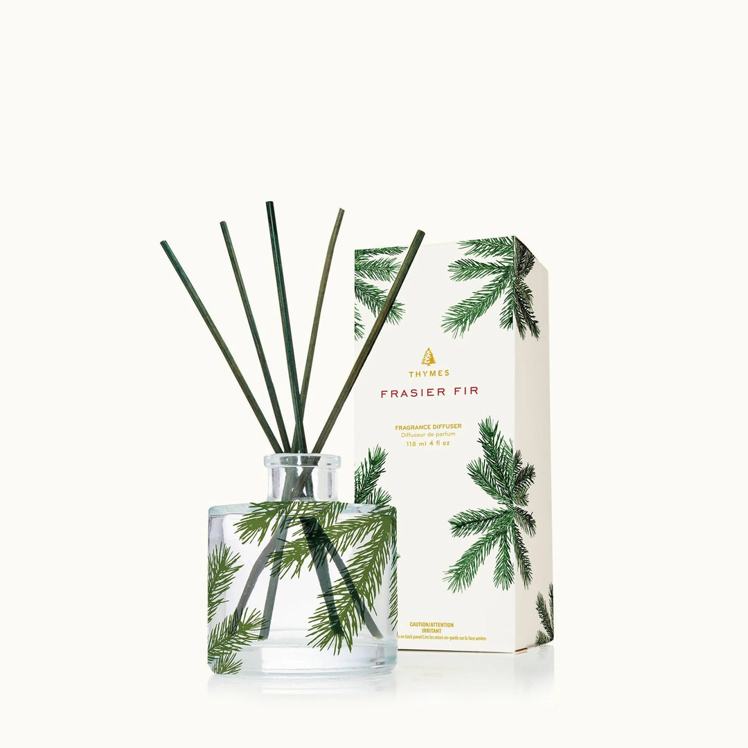Thymes Frasier Fir Petite Reed Diffuser Petite Reed Diffuser, Pine Needle