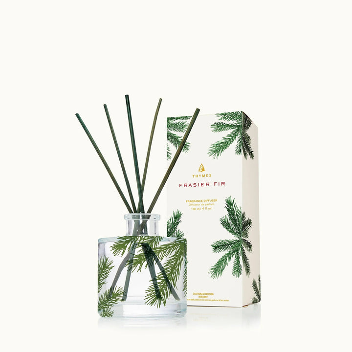 Thymes Frasier Fir Petite Reed Diffuser Petite Reed Diffuser, Pine Needle