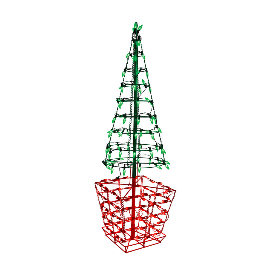 Tree Topiary LED Light Display