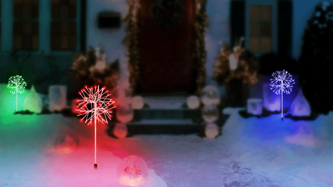 Snowburst 3-Pack LED Light Display