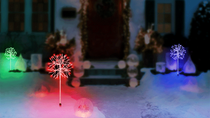 Snowburst 3-Pack LED Light Display