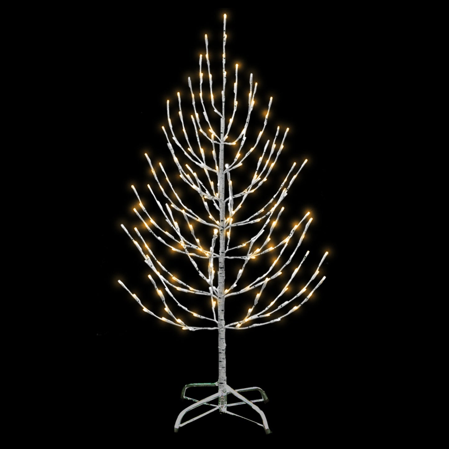 LED Lit Birch Twig Tree