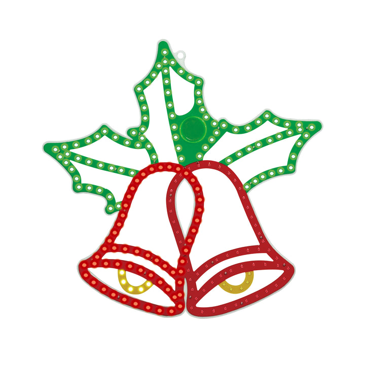 Hi-Vibrant "Motion" Ringing Holiday Bells LED Light Display