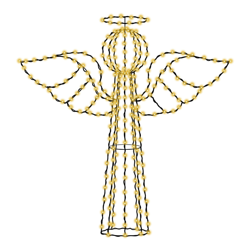 Angel LED Light Display Wings Up