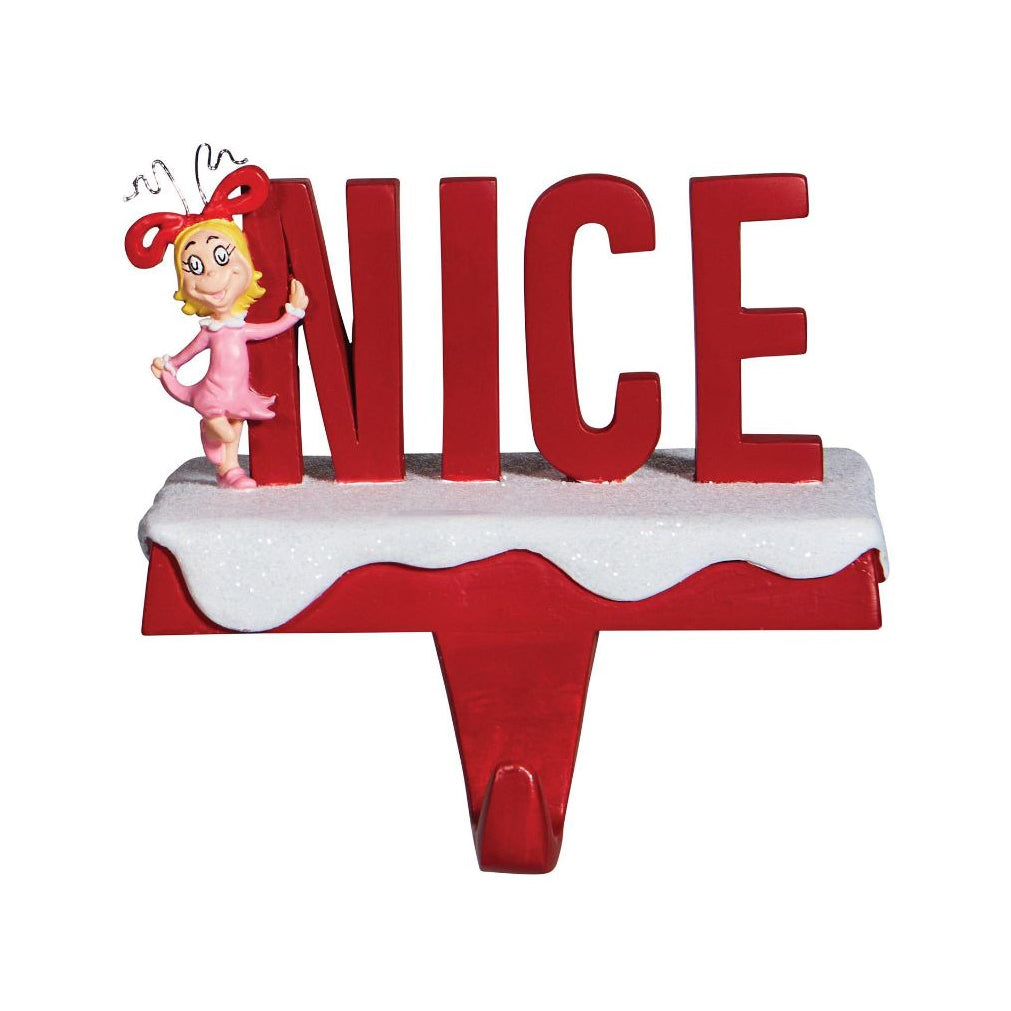 Cindy Lou Stocking Holder Hook