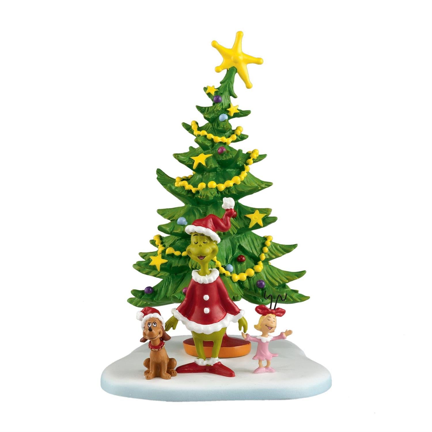 Welcome Christmas Grinch Figurine