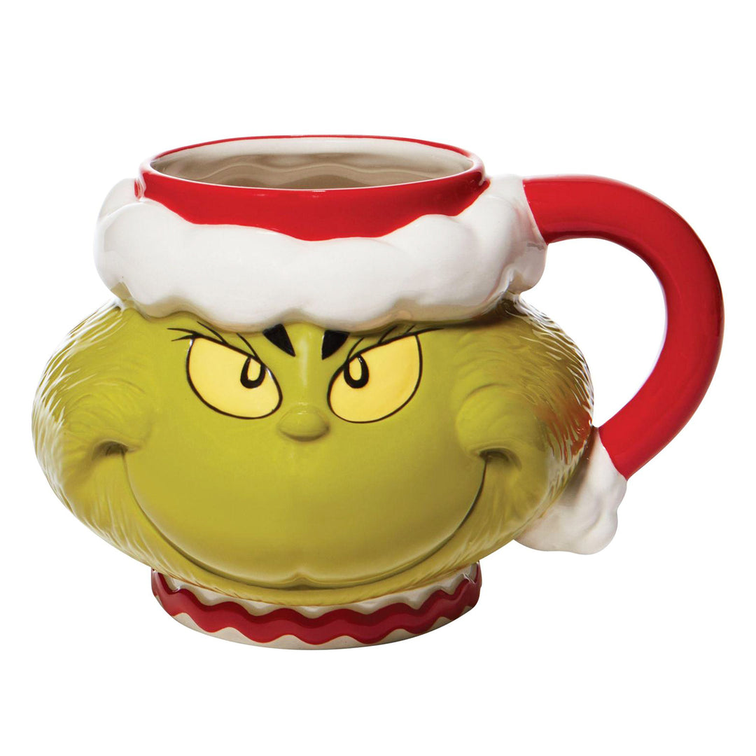 Santa Grinch Sculpted Mug