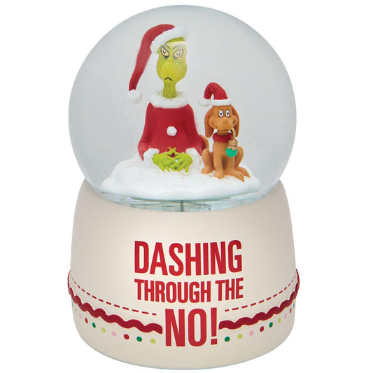 Grinch Music Snow Globe