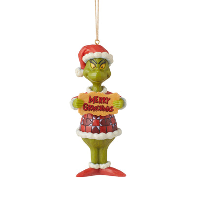 Grinch Merry Grinchmas Ornament