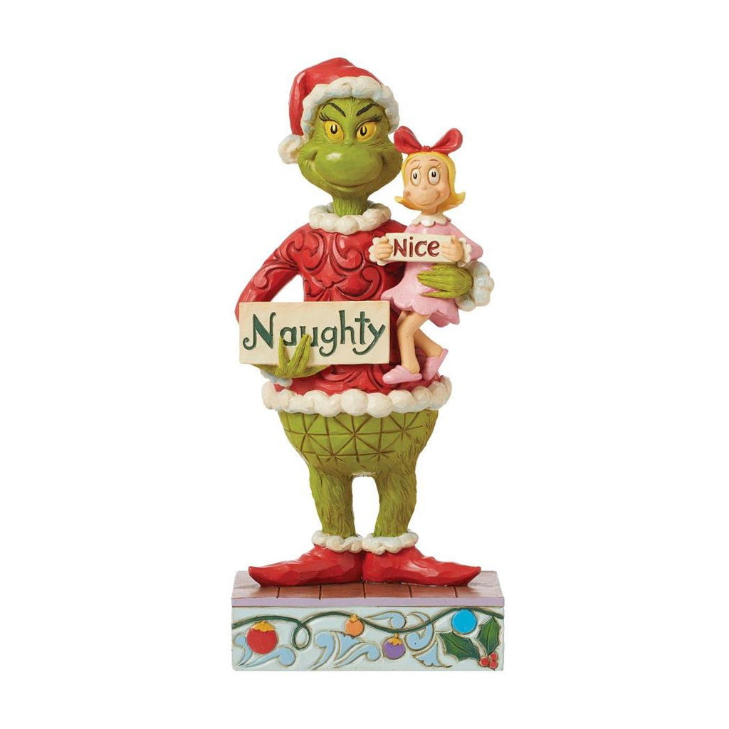 Grinch and Cindy Figurine 10" by Jim Shore