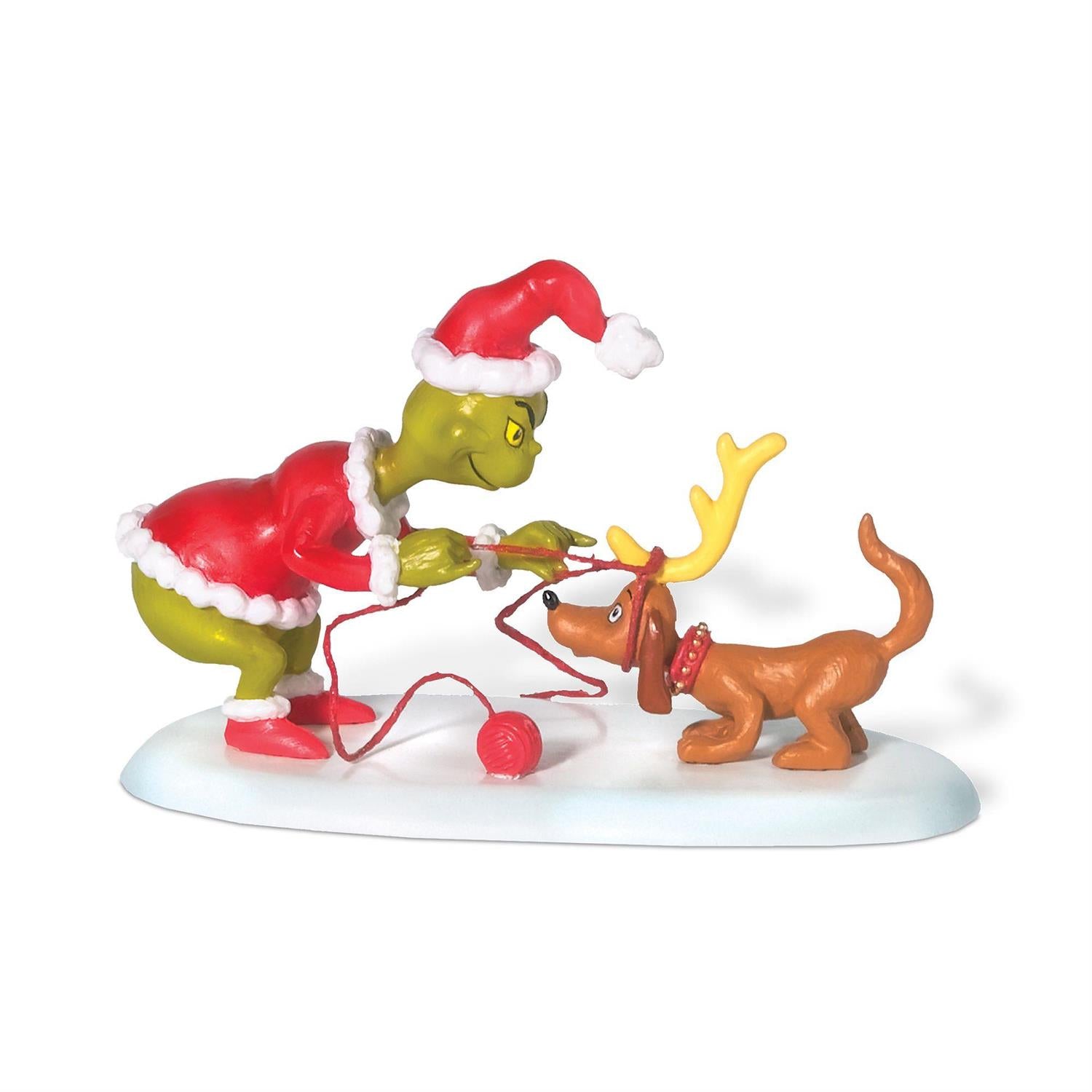 Grinch and Reindeer Tabletop Decor