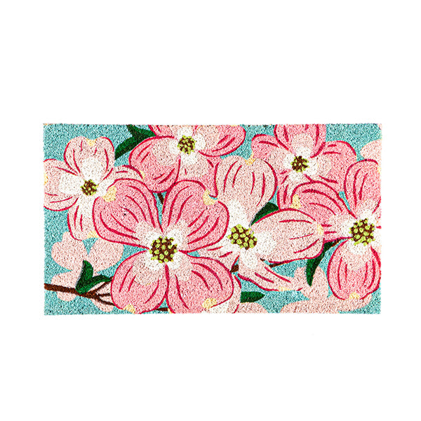Dogwood Blossoms Coir Mat