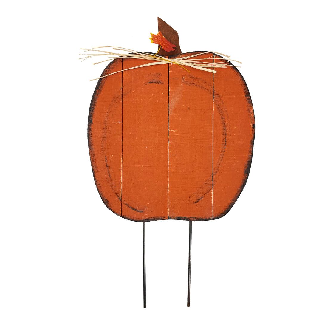 Classic Wooden Pumpkin Stake