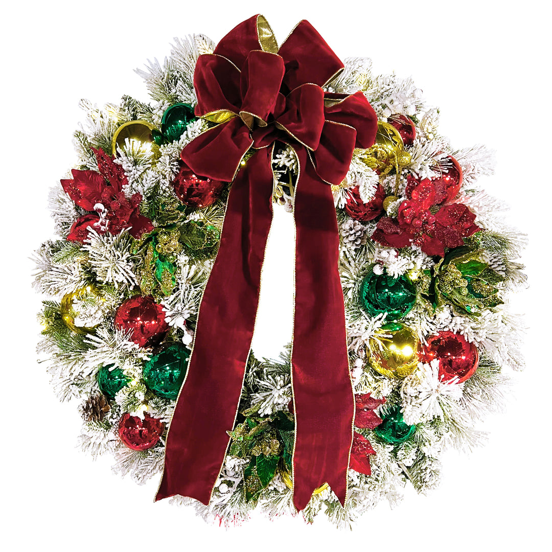 Gasper Traditional Flocked Holiday Collection