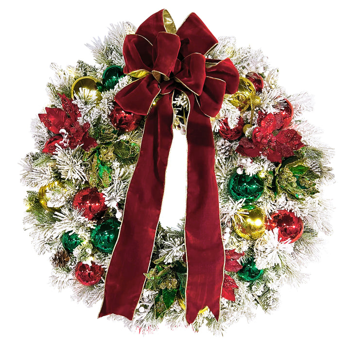 Gasper Traditional Flocked Holiday Collection