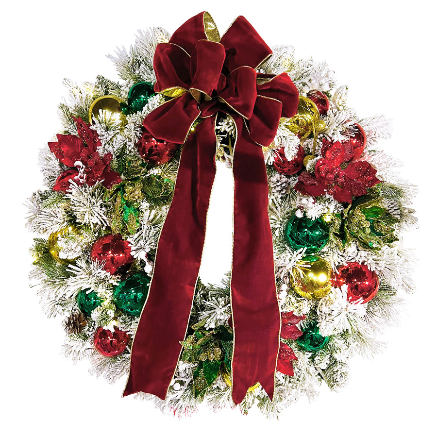 Gasper Traditional Flocked Holiday Collection