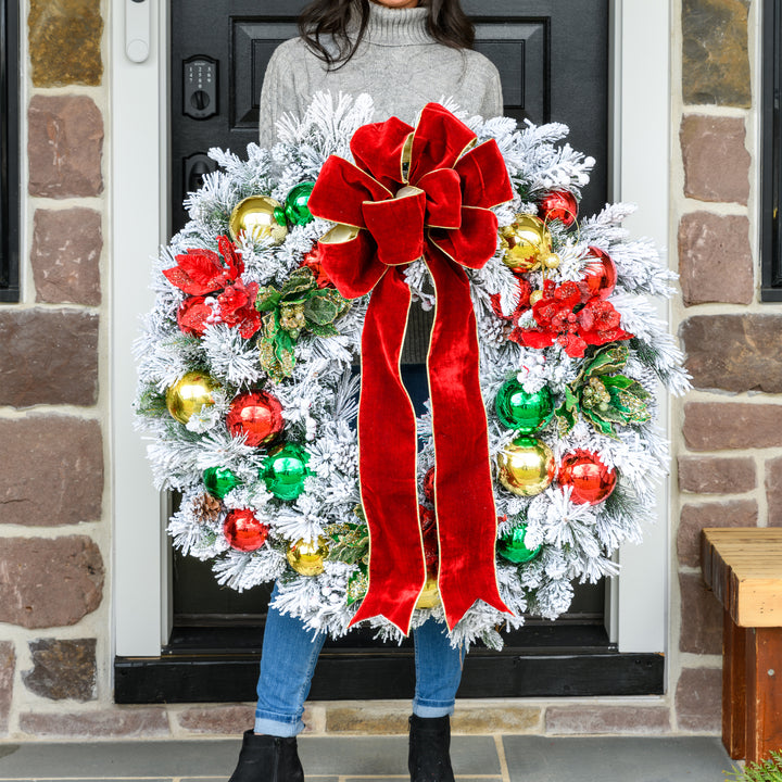 Gasper Traditional Flocked Holiday Collection