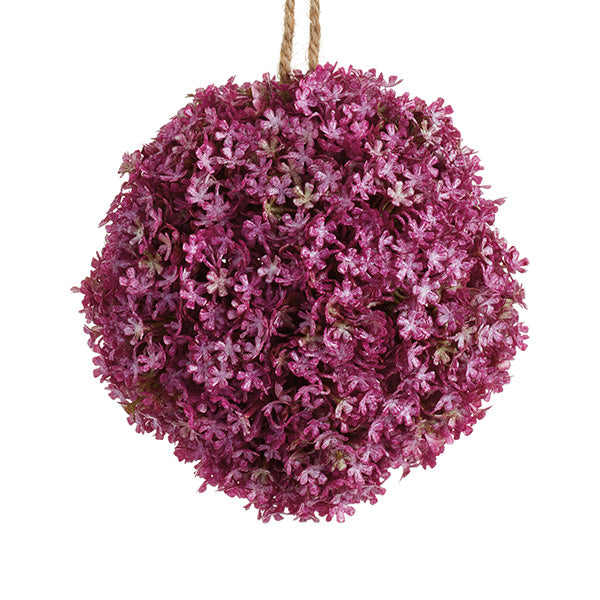 Snowball Hanging Orb Boysenberry