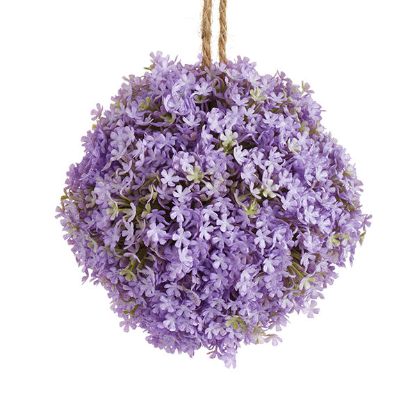 Snowball Hanging Orb Lavender