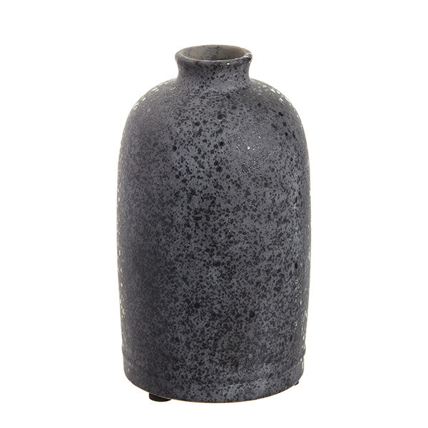 Charcoal Ceramic Bottle 7"