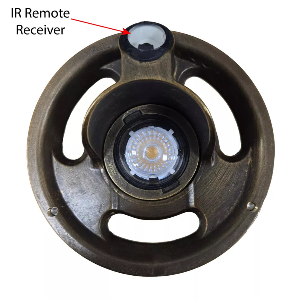 IR Remote Multi Lumen Ground Light