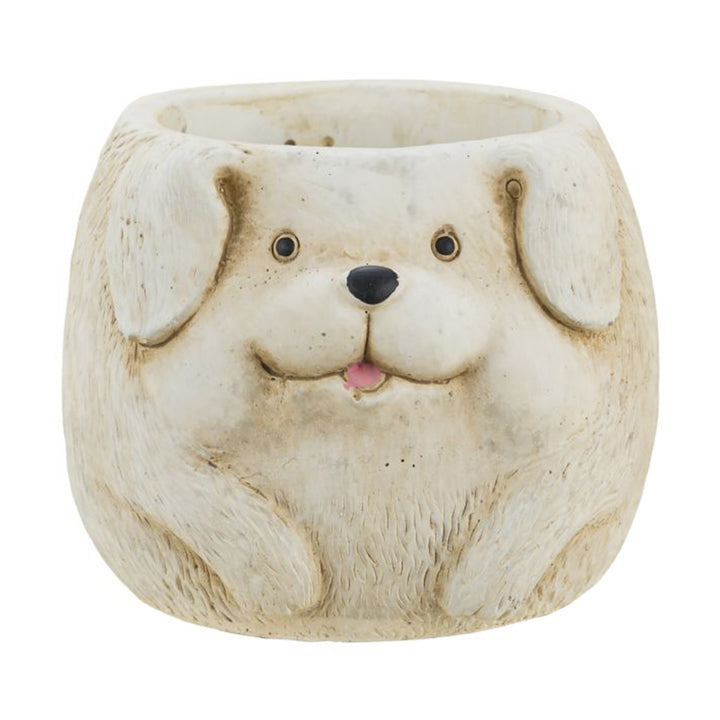 Cement Animal Planter Dog