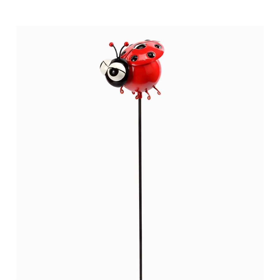 Ladybug Garden Stake