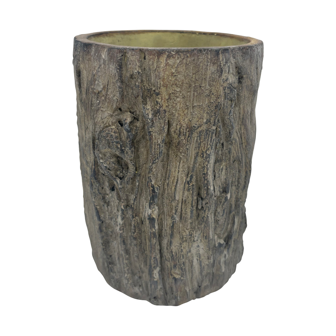 Bark Log Vase 4.75"