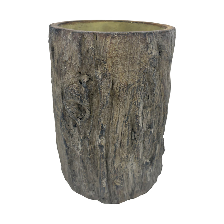 Bark Log Vase 4.75"