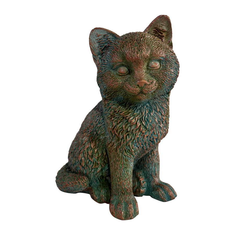 Boots the Cat Statue 6"W 8"H Florentine