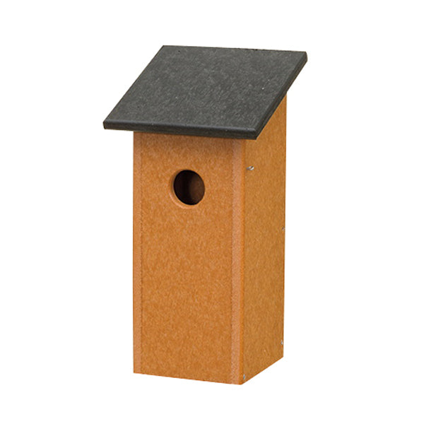 Bluebird House Black & Cedar