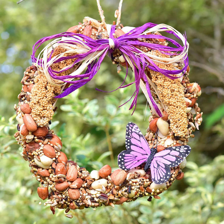Mr. Bird Tweet Birdseed Wreath