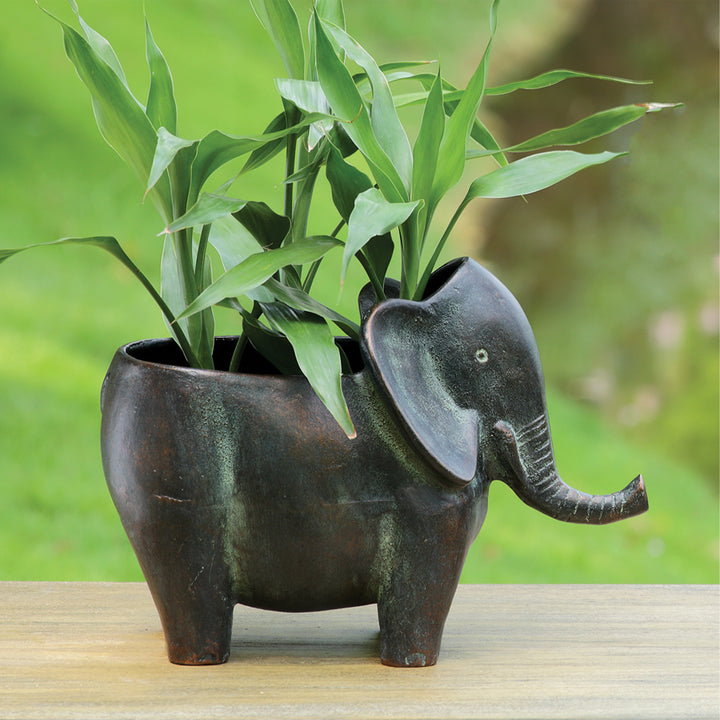 Elephant Planter Holder