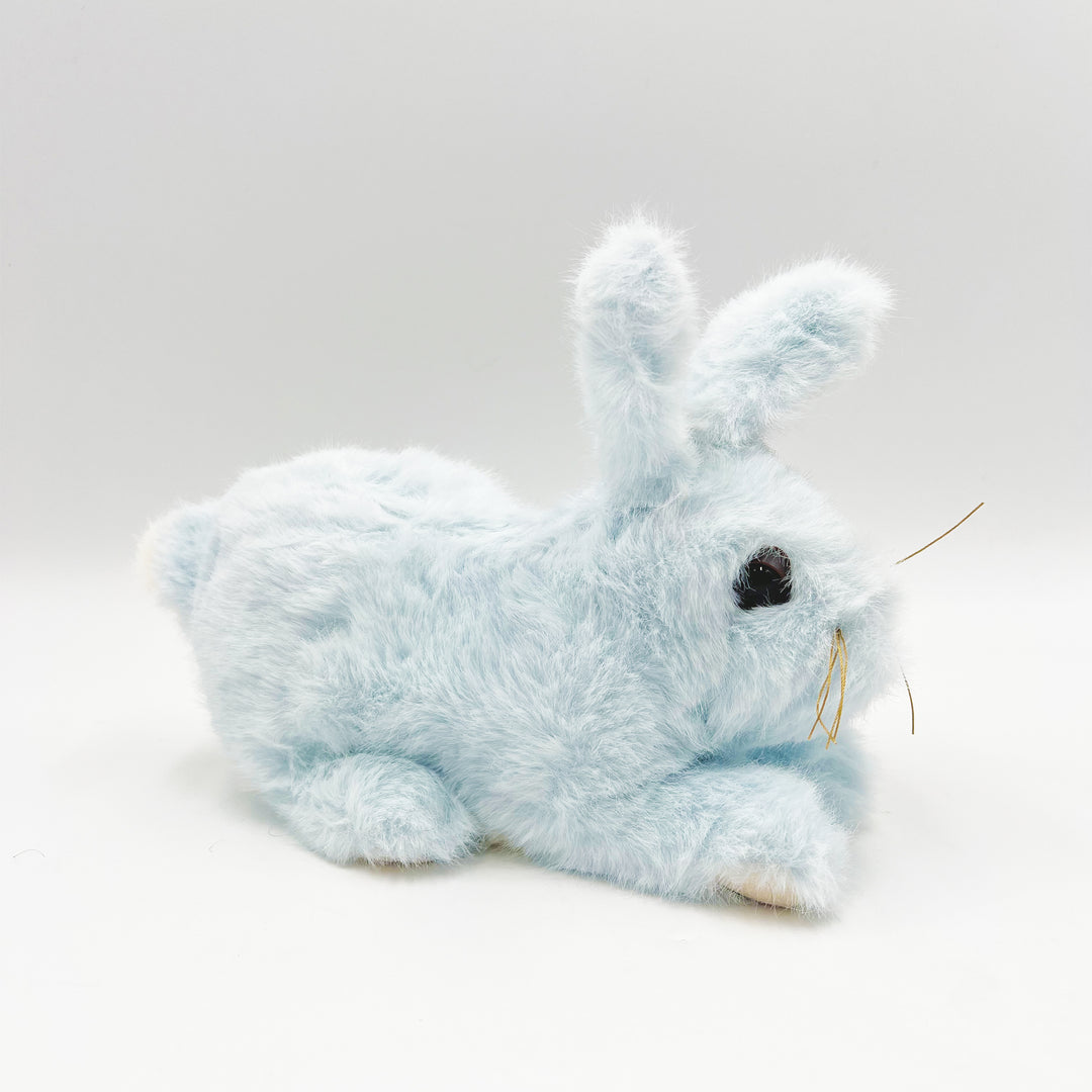 Baby Rabbit Hugs Soft Blue