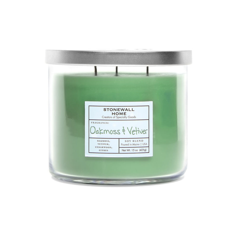 Stonewall Home Oakmoss & Vetiver Candle
