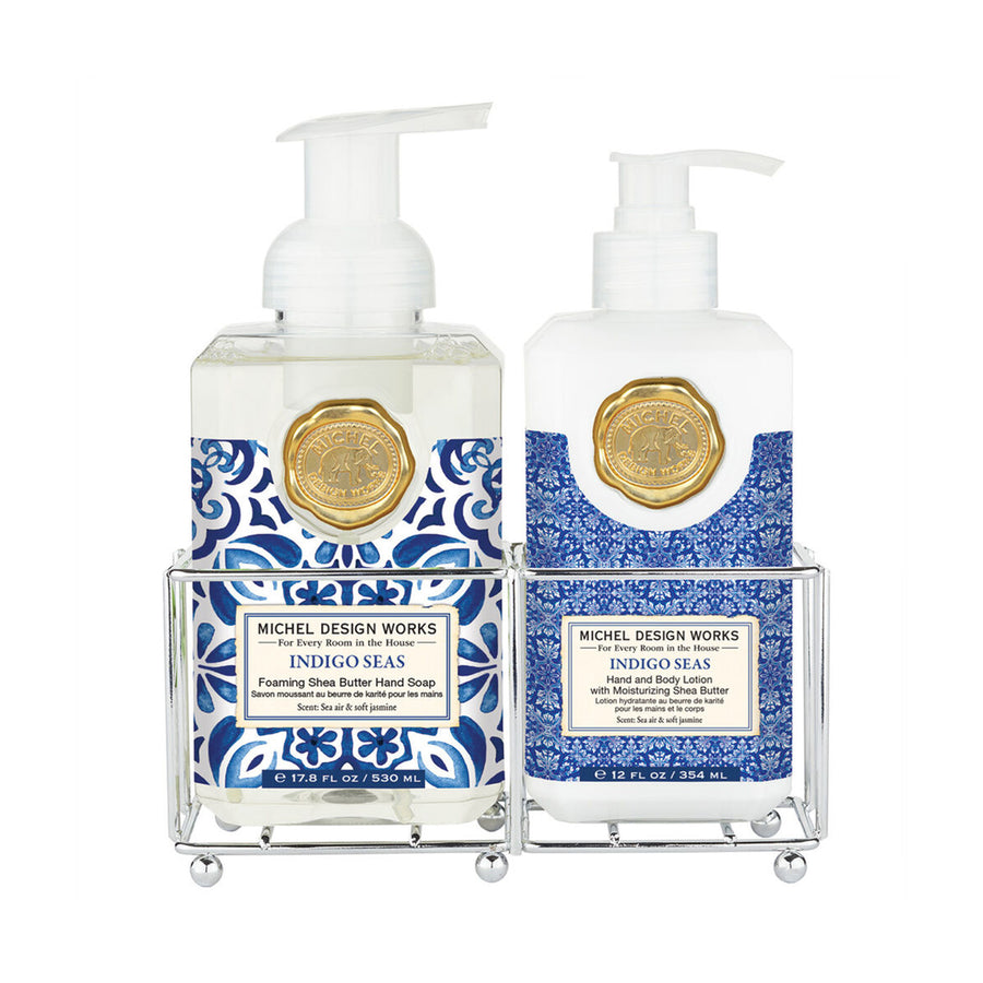 Michel Design Works Indigo Seas Hand Care Caddy