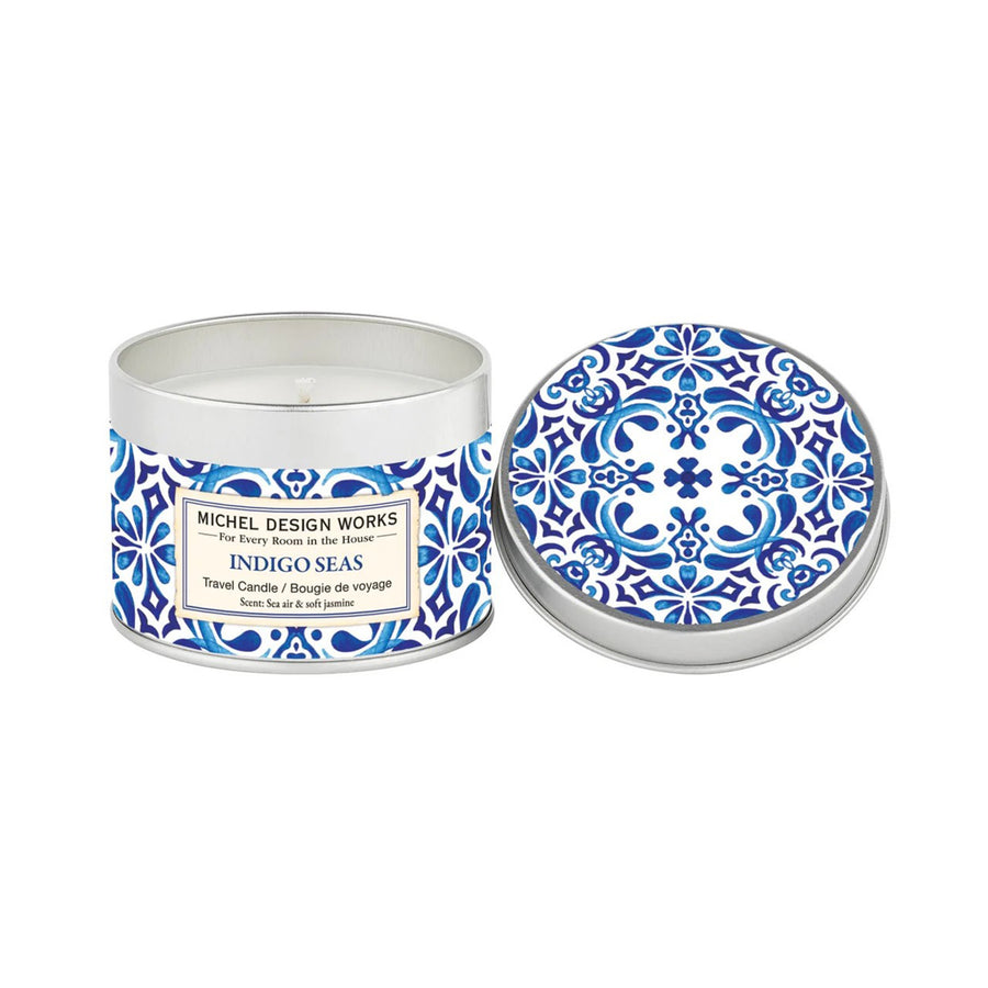 Michel Design Works Indigo Seas Travel Candle